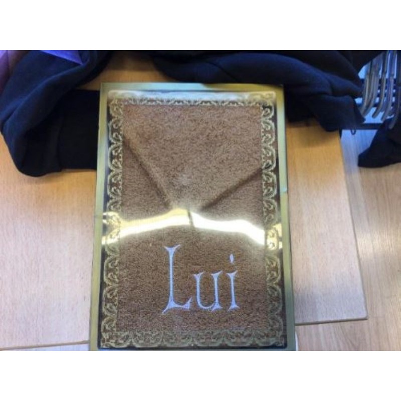 Serviette de toilette homme **NEUVE**