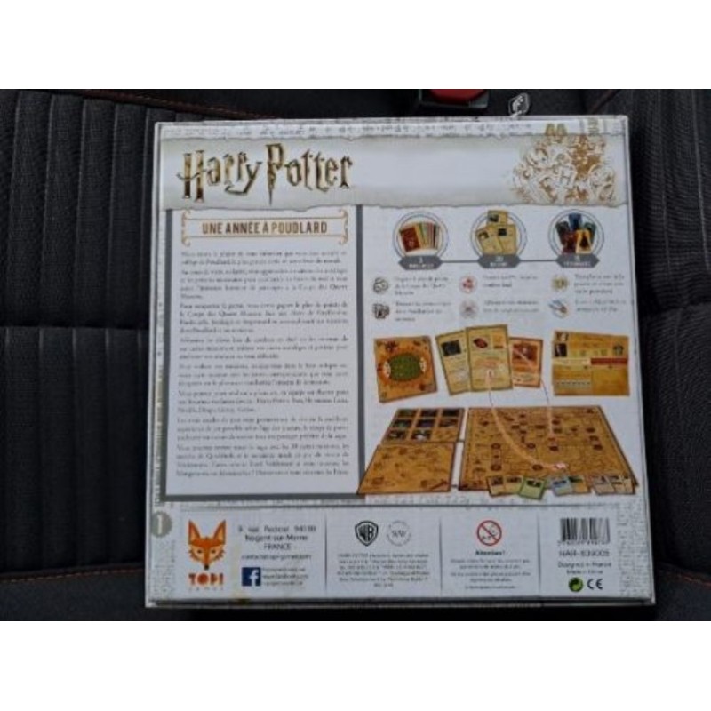 Jeux de société Harry Potter une année à Poudlard (Manque juste quelques Fiches Personnages)
