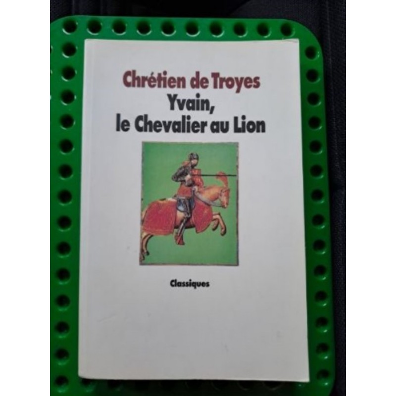 Livre Chrétien de Troyes Yvain, le chevalier au lion