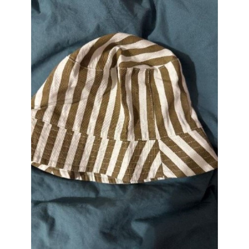 Chapeau 2/4 ans garçons Kiabi blanc et camel 