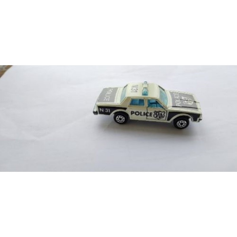 Majorette VINTAGE Chevrolet Impala Police Patrol Car n ° 240