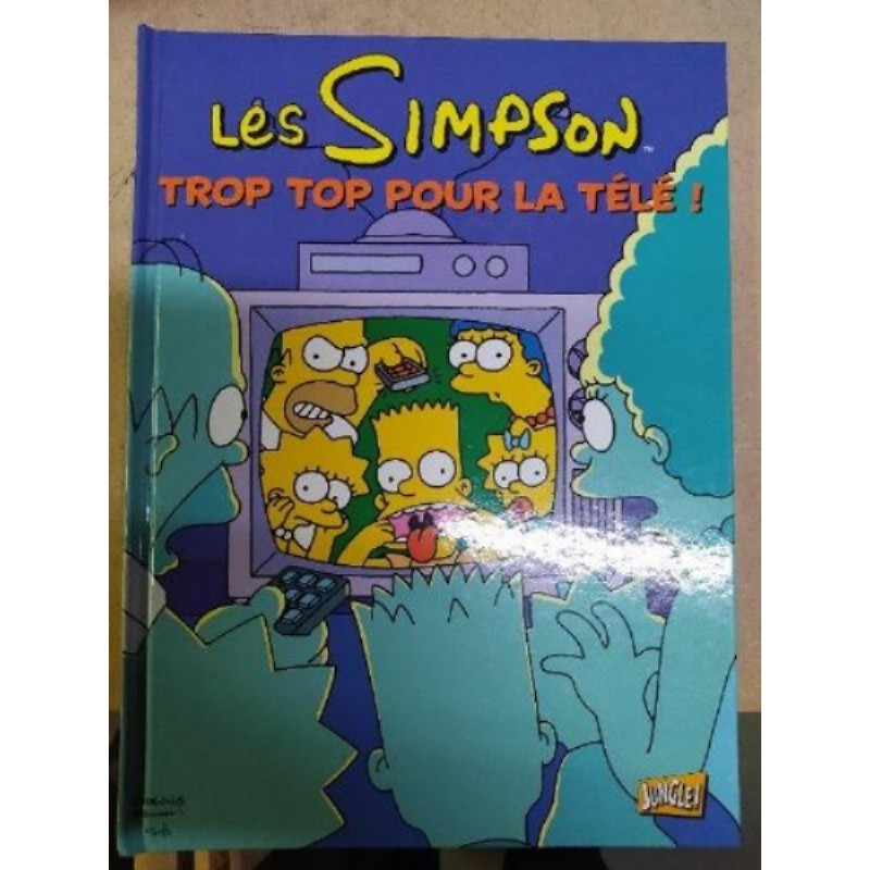BD Les Simpson - Trop Tôt Pour La Télé (NEUF)