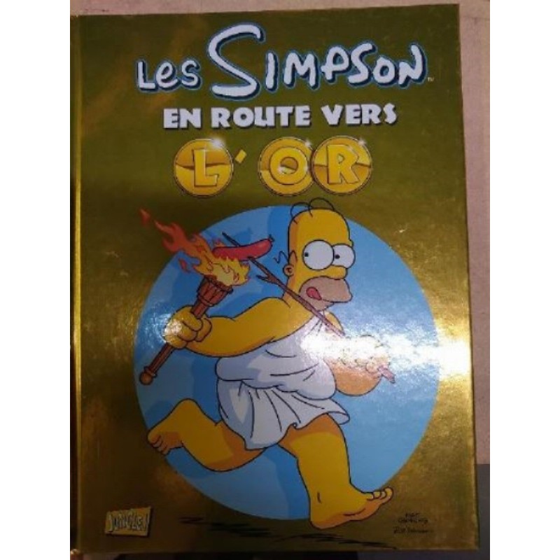 BD Les Simpson - En Route Vers L'Or (NEUF)