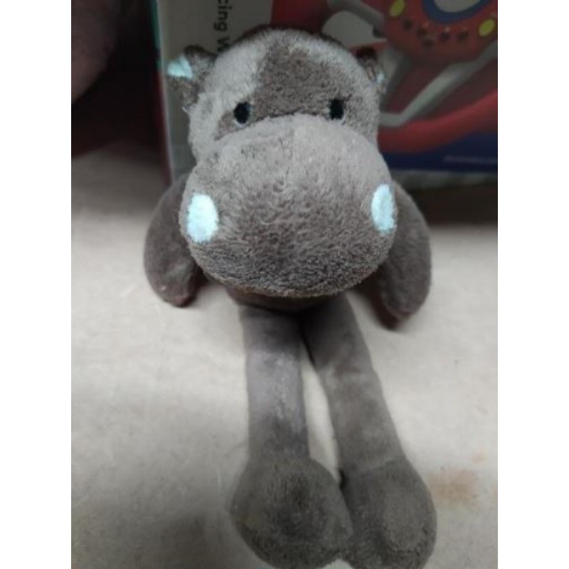 Mignonne Petite Peluche Rhinocéros Roland-Garros (NEUF)