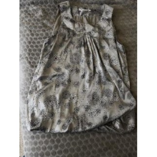 Haut sans manches gris T38...