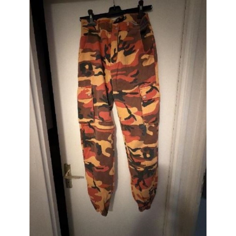 Pantalon camouflage marron orange T36