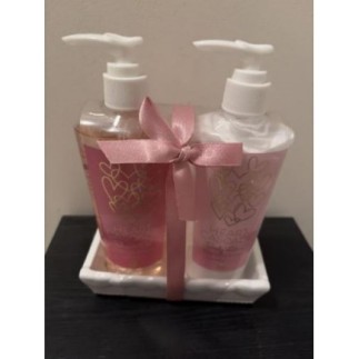 Gel douche et lait pour le...