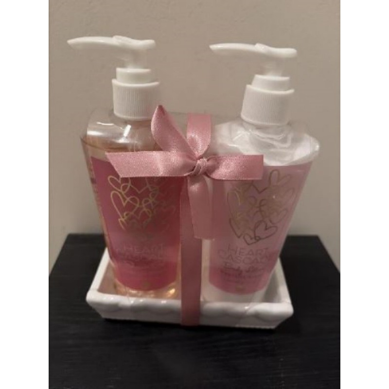 Gel douche et lait pour le corps /magnolia porte savon 