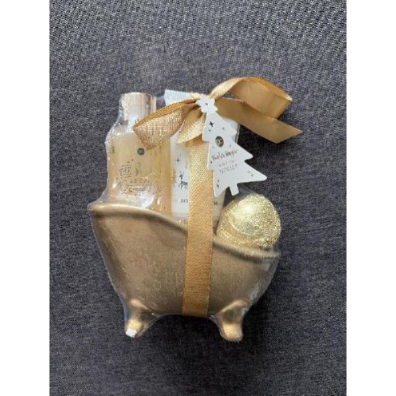 Mini baignoire avec gel douche /lait /vanille-musc