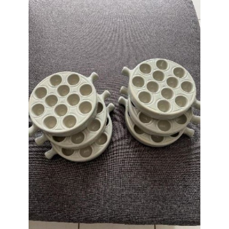 Lot de 6 poêlons pour escargots 