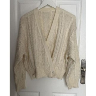 Gilet écru double...