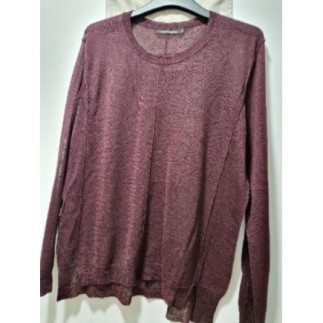 Pull fin monoprix bordeaux...