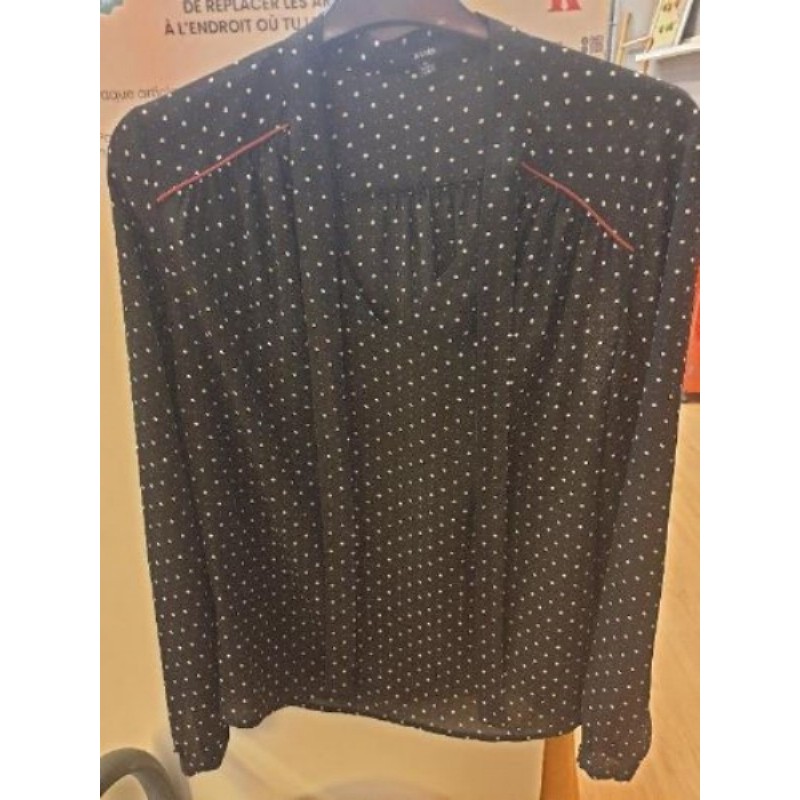 Chemisier femme pois  taille L