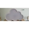 boîte lumineuse effaçable blanche en forme de nuage 