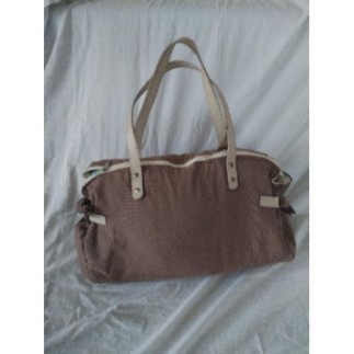 Sac toile marron
