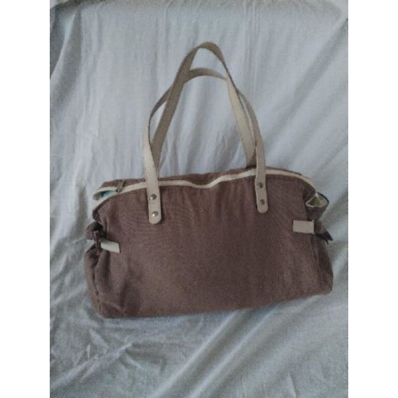 Sac toile marron