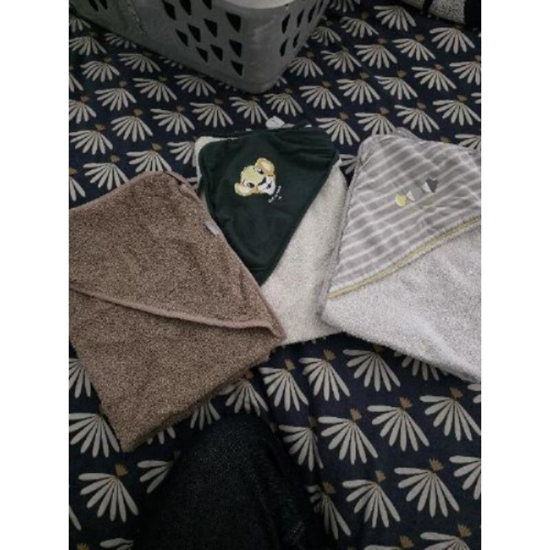 Lot 3 serviettes bébé 