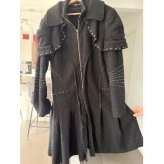 MANTEAU NOIR FEMME "ET DIEU...