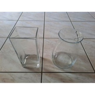 Vase en verre