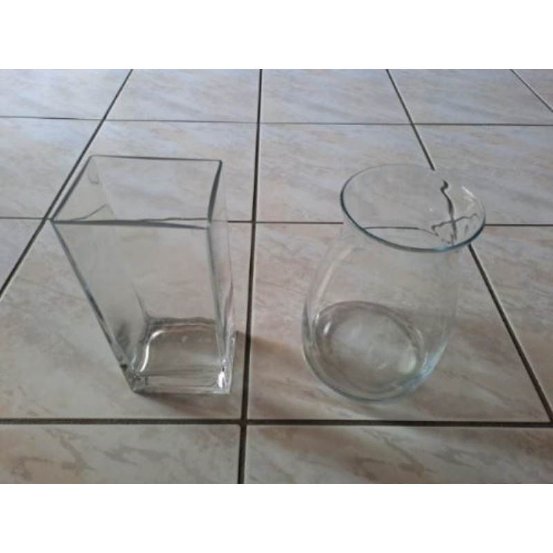 Vase en verre