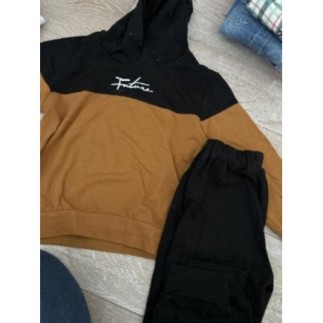 Jogging marron et noir 3 ans 