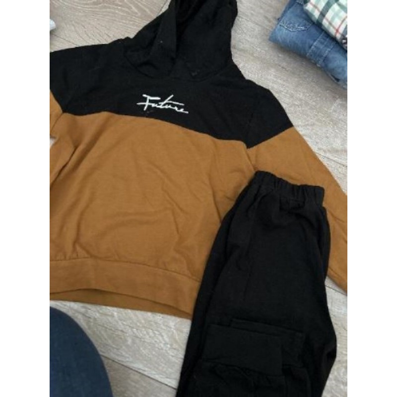 Jogging marron et noir 3 ans 