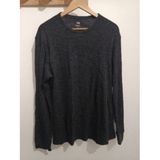 Pull légé gris H&M taille L