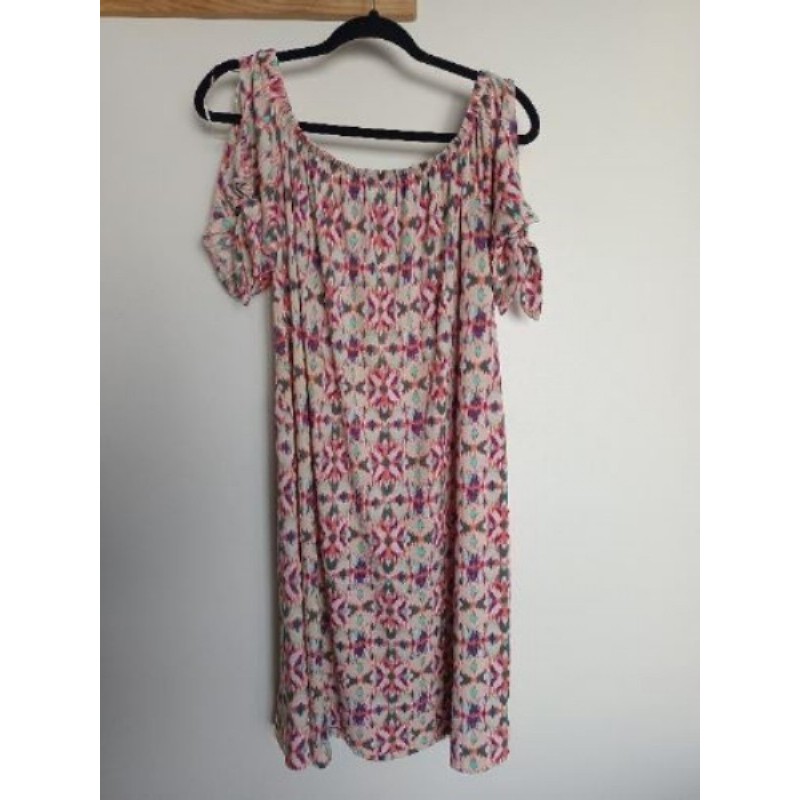 Robe été multicolore 