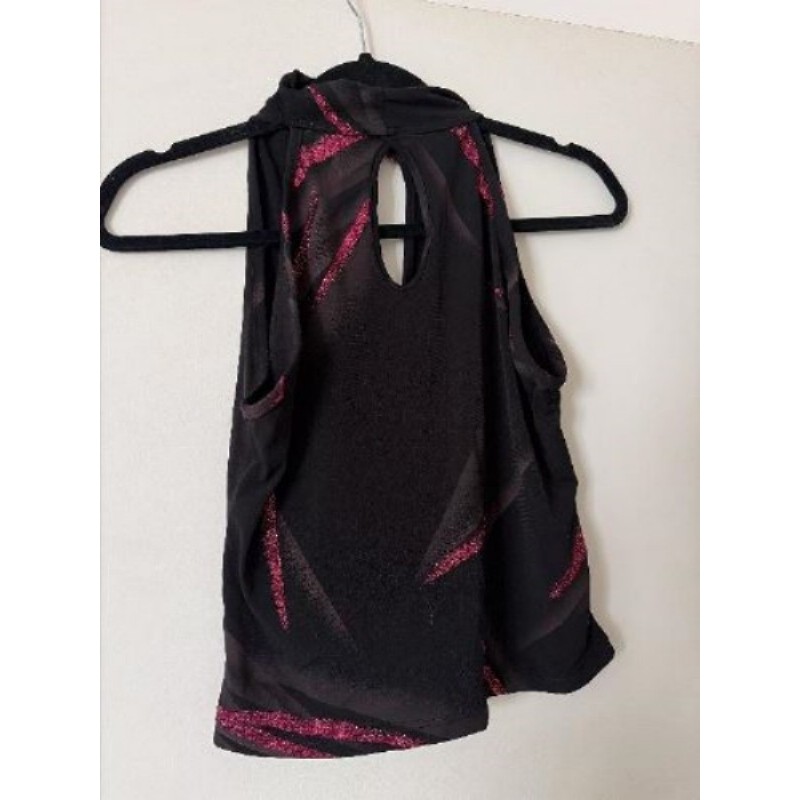 Haut noir paillettes T38