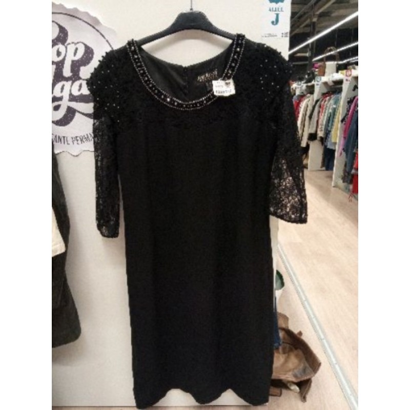 Robe de soirée Last Rose's noire T46