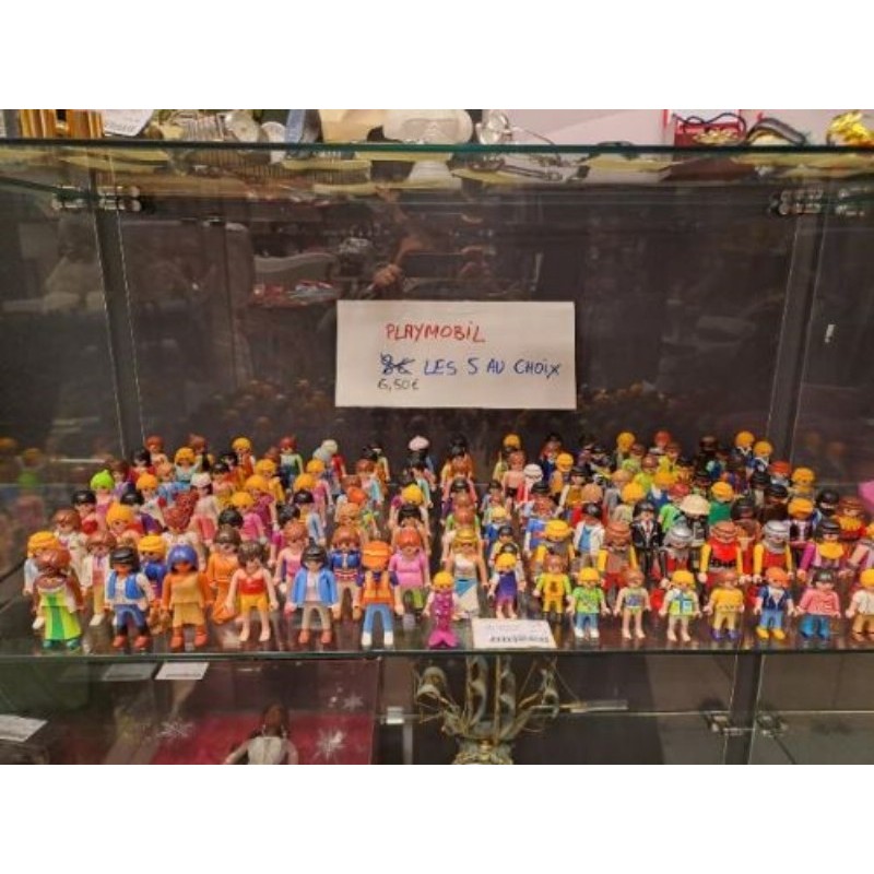 Lot de 5 personnages Playmobil au choix