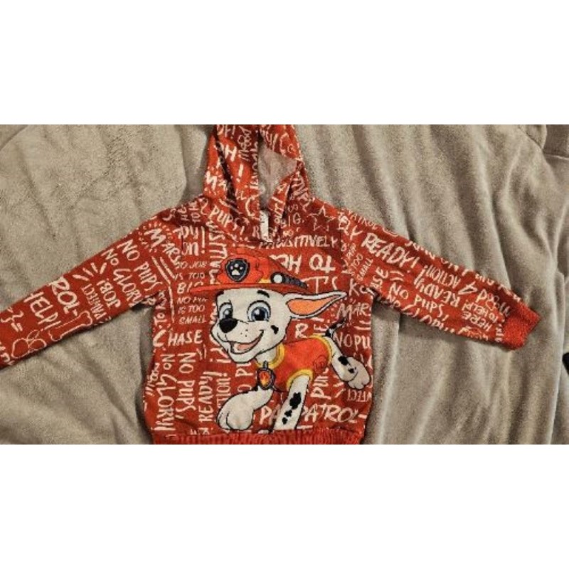 Sweat Pat Patrouille rouge 3-4 ans