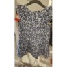 Robe à fleurs bleues Lulu Castagnette 3 ans