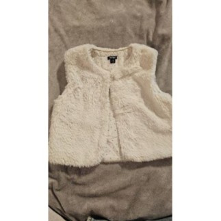 Gilet sans manches fourrure...