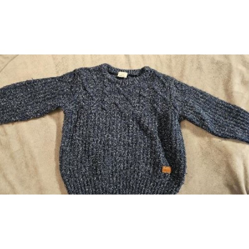 Pull bleu Tape à l'oeil 4 ans