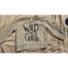 Sweat gris Wild like my curls 3 ans 