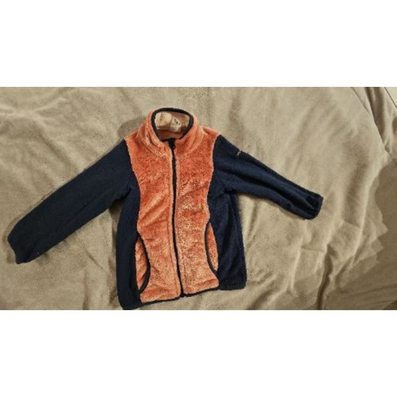 Veste polaire Bleu Rose Décathlon 2-3 ans