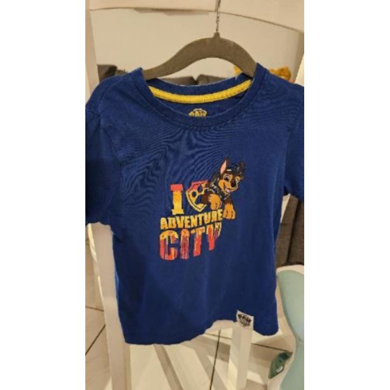T-Shirt PatPAtrouille Chase manches courtes 2-4 ans