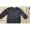Gilet bleu motifs dorés Gemo 3 ans