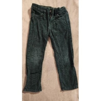 Pantalon velours vert H&M 4...