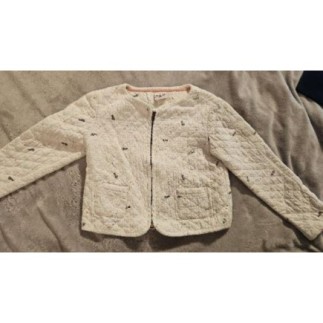 Gilet blanc ananas TAO 3 ans