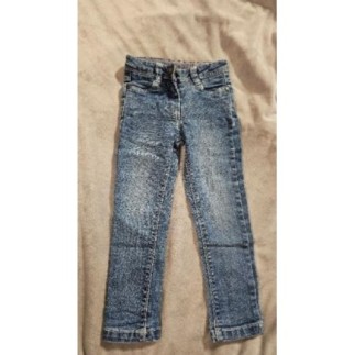 Jean fille bleu et rose...