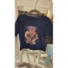T-shirt bleu Spiderman manches courtes 3 ans