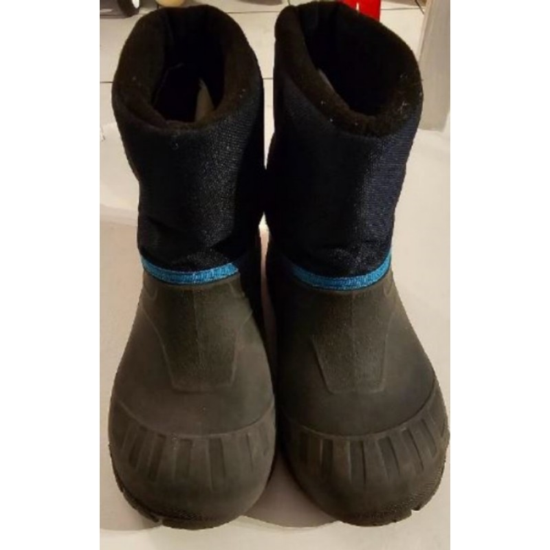 Bottes de neige grises et bleues 26/27