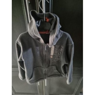 Gilet garçon zip/capuchon...