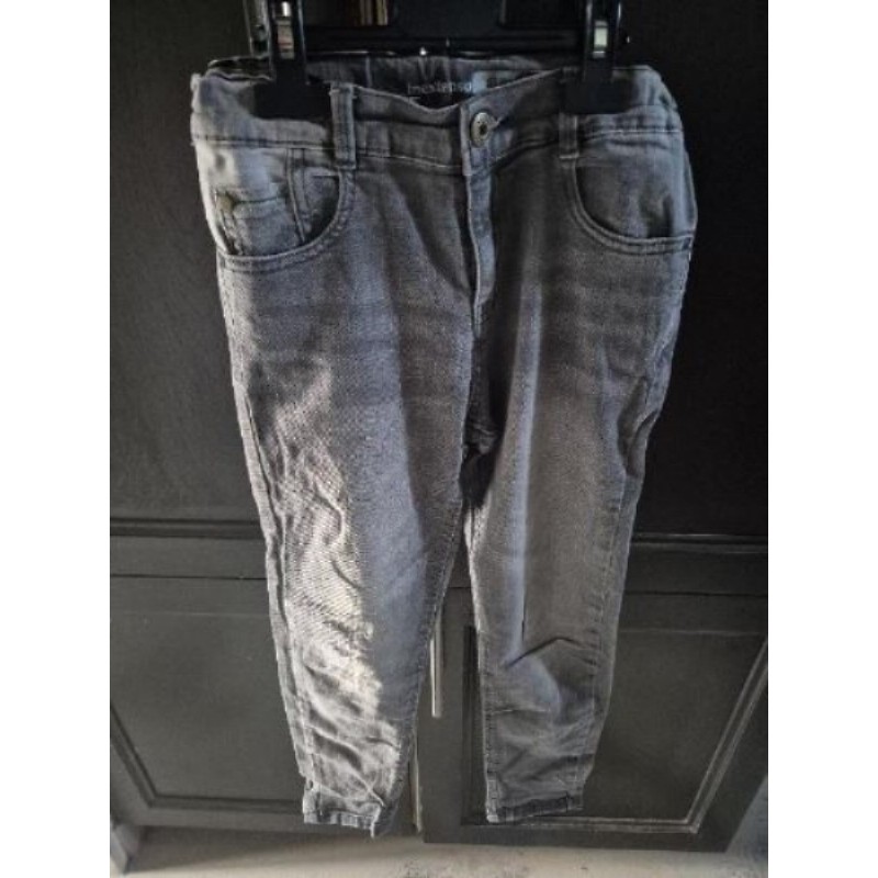 Jeans Inextenso garçon 10ans réglable gris
