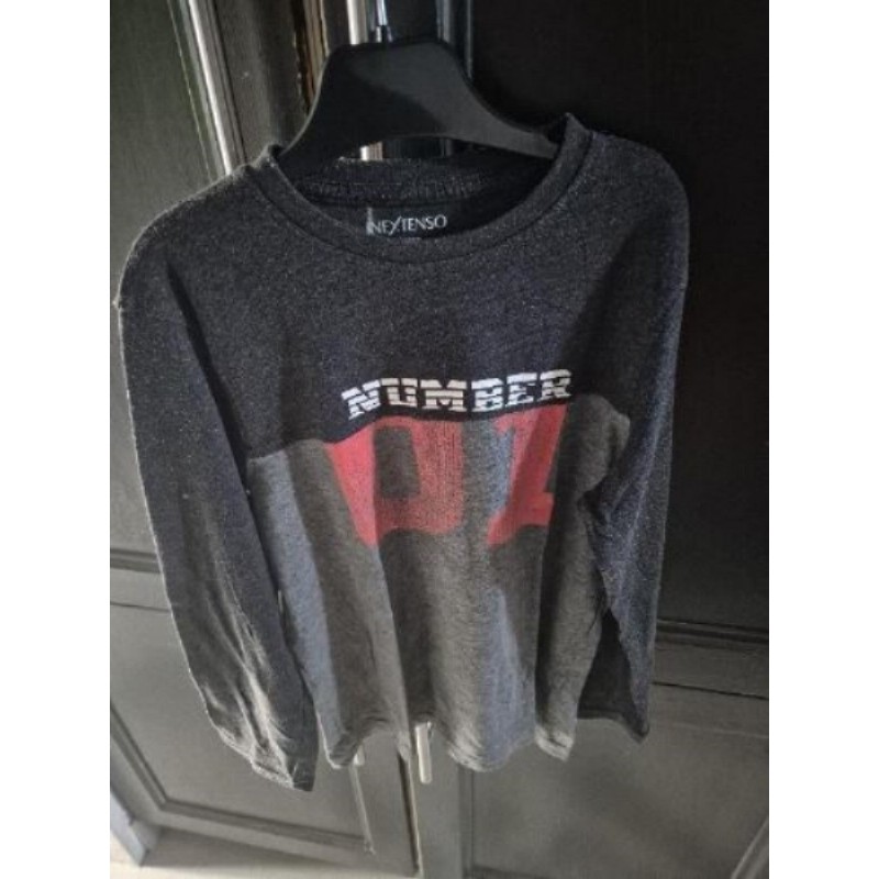 T-shirt In extenso garçon 10ans gris