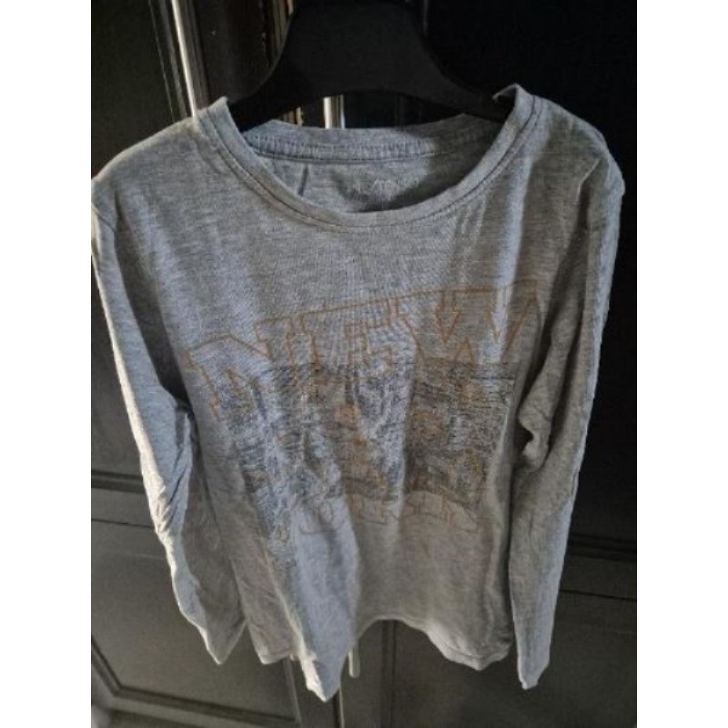 T-shirt In extenso garçon 10ans gris