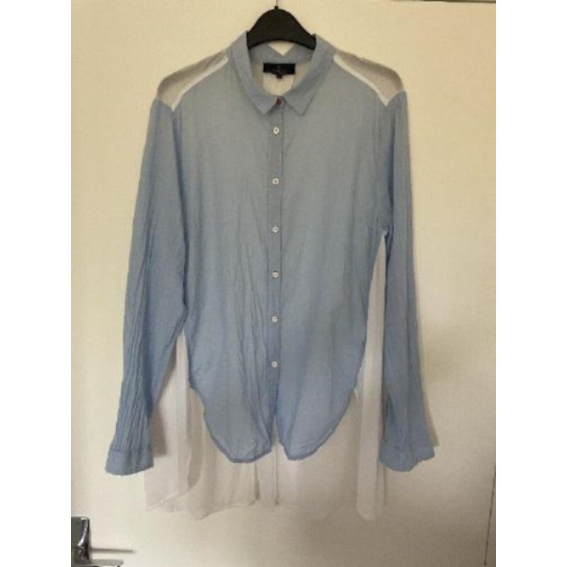 Chemisier bleu/blanc CAMPUS taille L