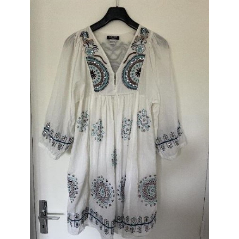 Robe ANTIK BATIK blanche Taille 42